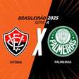Vitória x Palmeiras: onde assistir, escalações e arbitragem
