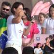 Michelle Bolsonaro chora em evento do PL Mulher: 'Galego está em casa assistindo'