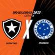 Botafogo x Cruzeiro, AO VIVO, Com a Voz do Esporte, às 14h30
