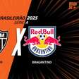 Atlético x Bragantino, AO VIVO, Com a Voz do Esporte, às 17h