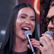 Belo e Gracyanne se encontram ao vivo e Huck entrega climão: 'Ele perde a linha quando ela está'