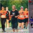 Homem embriagado e de chinelos viraliza ao completar corrida de 8km