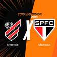 Athletico-PR x São Paulo, AO VIVO, com a Voz do Esporte, às 18h