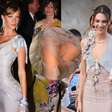 Há 22 anos, Gisele Bündchen brilhava com look vintage Dolce &amp; Gabanna no Met Gala; duas décadas depois, ele foi destruído pela atual de seu ex
