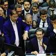 Hugo Motta sinaliza que Eduardo Bolsonaro pode perder cargo: 'Não há mandato à distância'