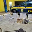 PRF apreende mais de 4 mil maços de cigarros contrabandeados na BR-386, em Paverama