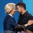 Zelensky fala com Von der Leyen sobre 'próximos passos' para paz