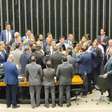 Oposição faz acordo com Motta por fim da ocupação do Congresso