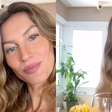 Chá gelado com limão, gengibre e truque com xarope: Gisele Bündchen inicia o dia tomando essa 'bomba de vitaminas' para a saúde e imunidade