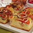 Torta de sardinha com tomate prática feita no liquidificador
