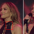 Inseto gigante surpreende Jennifer Lopez e causa gritaria e risos durante show; veja