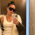 Sabrina Sato aposta em look casual quentinho: 'frio de SP'