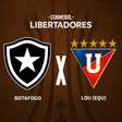 Botafogo x LDU: onde assistir, escalações e arbitragem