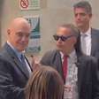 Moraes reencontra 'seu advogado' em evento do STF e ironiza restrição de entrada nos EUA