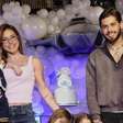 Fãs apontam climão entre Zé Felipe e Virginia na festa do filho: 'Não tá suportando'