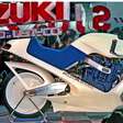 40 anos atrás, a Suzuki quis revolucionar o mundo com uma moto sem corrente, sem garfo e sem amortecedores. Foi um fracasso total