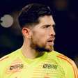 A publicação do Flamengo sobre o goleiro Rossi
