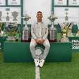 Marcos Rocha se emociona em sua despedida do Palmeiras