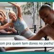 Praticar pilates é bom para quem sente dores nos joelhos?