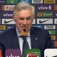 Ancelotti 'dá bronca' em repórter após não entender pergunta em convocação: 'Não falou devagarinho'