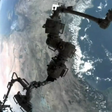 Estação espacial chinesa divulga imagens da Terra feita por tripulantes de espaçonave