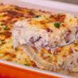 Tilápia cremosa com batatas ao molho branco um dos pratos mais deliciosos que você já fez no almoço