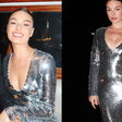 Belíssima! Isis Valverde BRILHA (literalmente) em look luxuoso de grife em sua estreia no Festival de Veneza