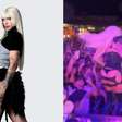 Pabllo Vittar tenta interagir com público e cai no chão durante apresentação