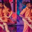 Dança dos Famosos tem beijão de participante em professor