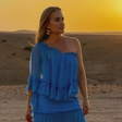 Azul e mix de estampas: 7 looks de Angélica no Marrocos