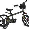 Review com 10% OFF: Bicicleta Aro 14 Batman da Bandeirante