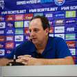 Em coletiva, Rogério Ceni comenta sobre derrota do Bahia e baixo público no Nilton Santos: "Praticamente campo neutro"