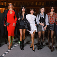 Ximenes de P&B, Maisa e Anttónia de listras no desfile da Isabel Marant