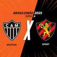 Atlético x Sport, AO VIVO, com a Voz do Esporte, às 17h30