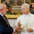 Lula se encontra com papa Leão XIV no Vaticano pela primeira vez