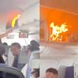 Avião faz pouso de emergência após bateria explodir e causar incêndio em voo da Air China