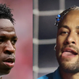 Neymar se compara a Vini Jr, curte vídeo polêmico e web detona: 'Invejoso'