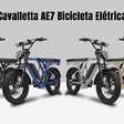 Bicicleta elétrica Cavalletta AE7 une design futurista e motor de 750W para alta performance