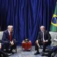 Trump se reúne com Lula, diz que pode avançar rápido sobre rever tarifaço e fala em acordos