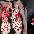 Virginia se veste de Cruella e posa ao lado dos filhos e de Vini Jr.