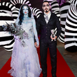 Lancellotti de 'Noiva Cadáver' e + famosas em festa de Halloween