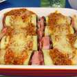 Canelone de berinjela com carne moída: teste a receita hoje