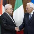 Mattarella recebe Abbas e cobra solução de dois Estados