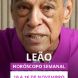Previsão para o signo de leão 10 a 16 de novembro