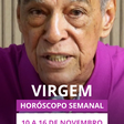Previsão para o signo de virgem 10 a 16 de novembro