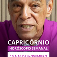 Previsão para o signo de capricórnio 10 a 16 de novembro