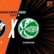 Vasco x Juventude, AO VIVO, com a Voz do Esporte, às 18h