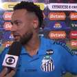 "Ruim e arrogante": Neymar dispara contra árbitro no intervalo de Flamengo x Santos