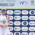 Manuela Banietti e Guilherme do Val são campeões em ITF J30 na Rio Tennis Academy