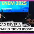 Enem 2025: Redação precisava abordar a nova perspectiva sobre os idosos